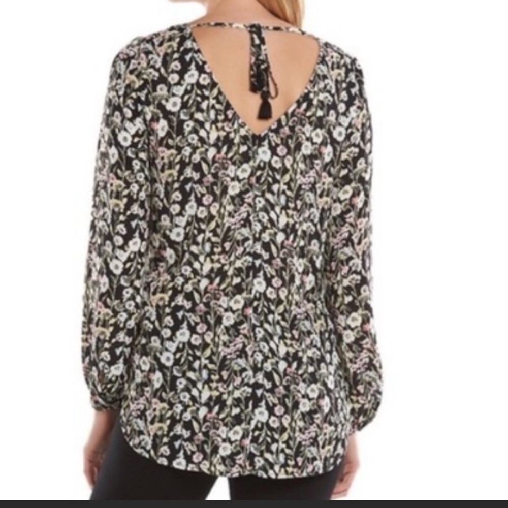 Lauren Conrad Top Floral XS - Picture 1 of 16